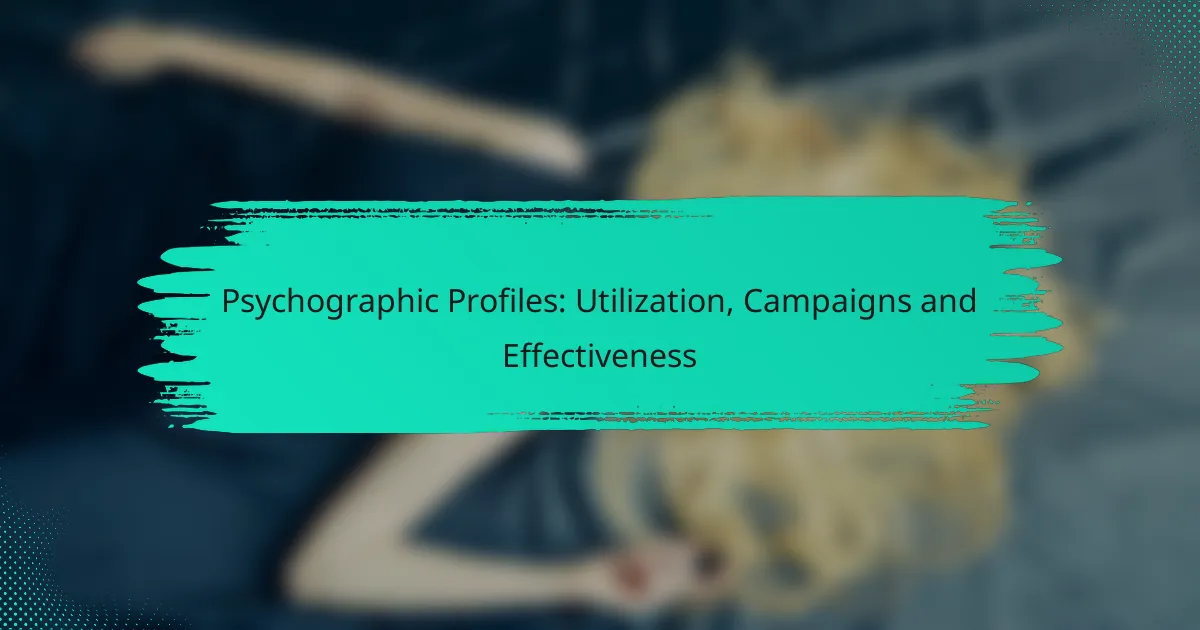 Psihogrāfiskie profili: izmantošana, kampaņas un efektivitāte