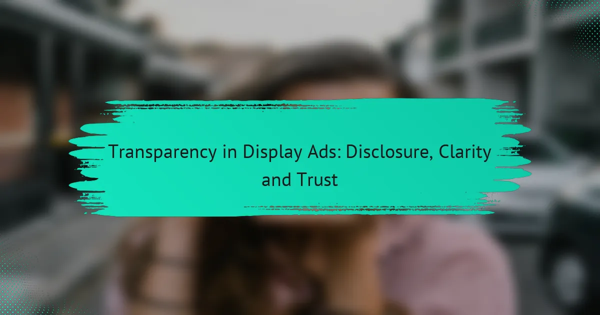 Caurspīdīgums Display Ads: Atklātība, Skaidrība un Uzticība